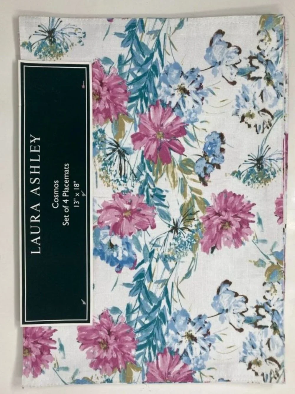 4 ~ Laura Ashley - 'Cosmos' - placemats ~ 13